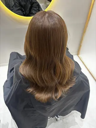 セミロング 韓国レイヤーカット/ 🩶HARUKA🩶のヘアスタイル