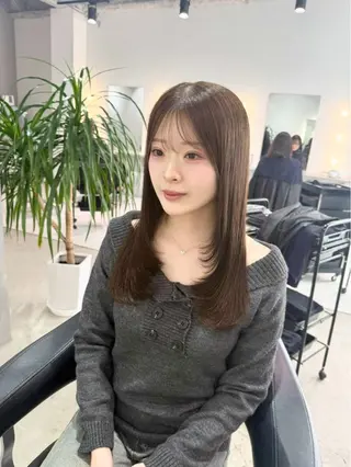 ミディアム SALOWIN/ natsukiのヘアスタイル