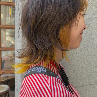 ミディアム カラー 【ダメージレス施術】 【透明感】北村 拓也のヘアスタイル