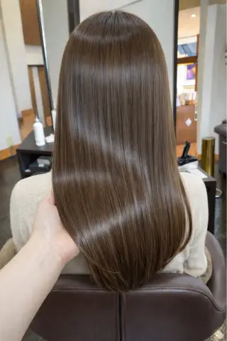 ロング La Ruelle 江曽島店/髪質改善のヘアスタイル