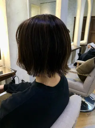 ショート カラー 鷺沼駅徒歩1分 キシタクのヘアスタイル