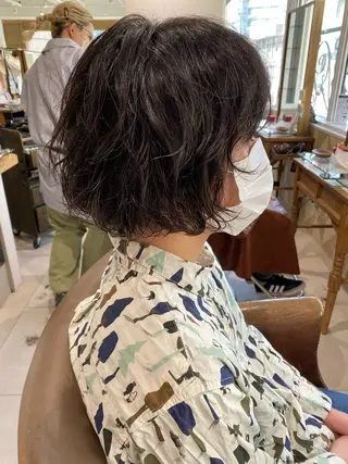 カラー パーマ ヘアアレンジ メンズ メンズパーマの巨匠 鈴木純のヘアスタイル