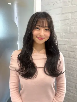 ロング カラー 💈メンズパーマ カラー💈momoのヘアスタイル