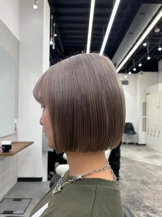 カラー 🌸ハイトーンカラー ゆずな 🌸のヘアスタイル