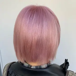 ミディアム カラー 🌈艶ハイトーン🌈 心を込めます🤝涼介のヘアスタイル
