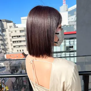 ショート カラー ヨシモトリョウ 髪質改善/美髪のヘアスタイル