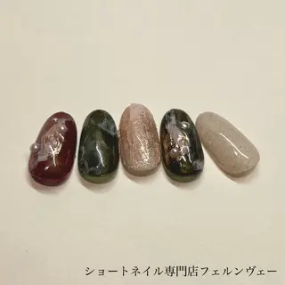ネイル ショートネイル専門店 フェルンヴェー代々木のネイルデザイン