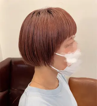 ショート カラー 村上 滉弥のヘアスタイル