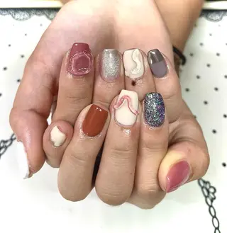 ネイル nailist cocoのネイルデザイン