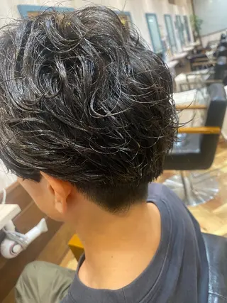 メンズ 山中 パトリシアのヘアスタイル