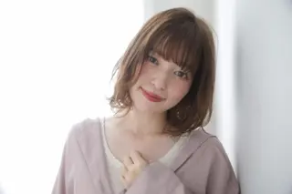 ミディアム カラー レイヤーカット✂️ 横浜No1♡下鳥翔子のヘアスタイル