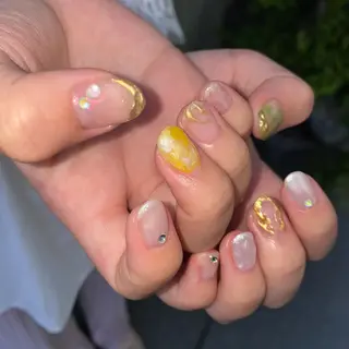 ネイル 個性派／中韓ネイル SAKURAのネイルデザイン