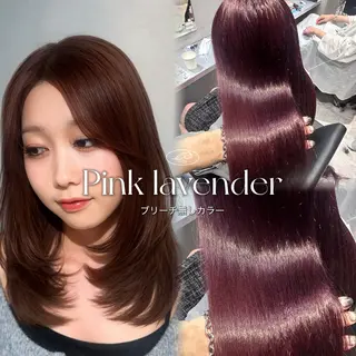 ロング カラー 店長✨髪質改善✖️ 透明感カラー／純大のヘアスタイル