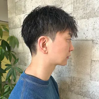 パーマ メンズ 🍒中川葵久美🍒 レイヤー/メンズのヘアスタイル