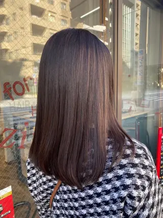 ミディアム カラー 艶カラー /Chitose🎀のヘアスタイル