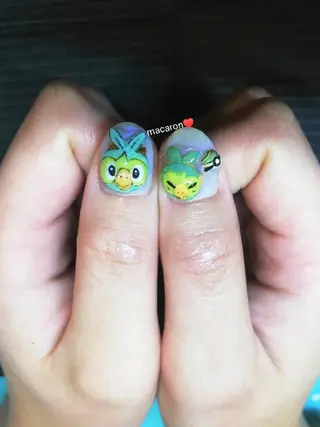 ネイル nail salon macaron のネイルデザイン