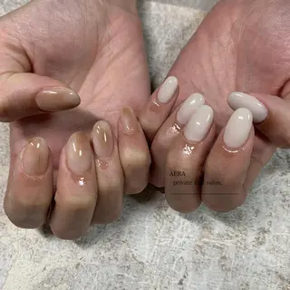 ネイル AERA nail shino🐱⸝꙳のネイルデザイン