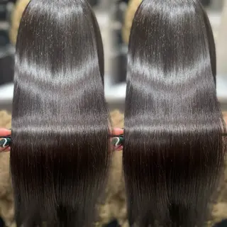 ロング 髪質改善×透明感× 艶髪🥀HIYORIのヘアスタイル