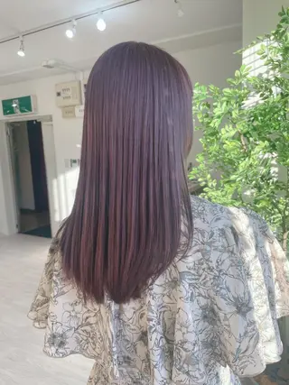 セミロング カラー Nero✂︎ officialのヘアスタイル