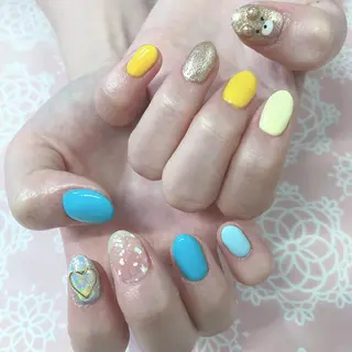 ネイル 西岡 杏のネイルデザイン