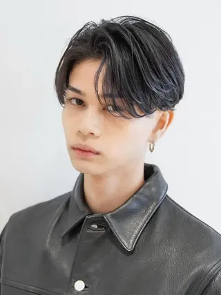 ショート パーマ 高橋 尚也のヘアスタイル