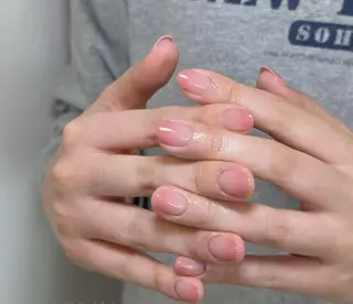 ネイル By moonネイル 🌷ワンホン/韓国風のネイルデザイン