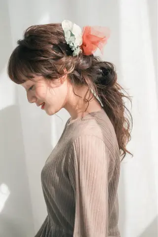 ヘアアレンジ オーナースタイリスト 奈須雄紀のヘアスタイル
