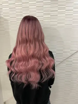 ロング シールエクステ KUMA🧸のヘアスタイル
