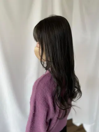 ロング 中顔面短縮 顔まわり新田大翔のヘアスタイル