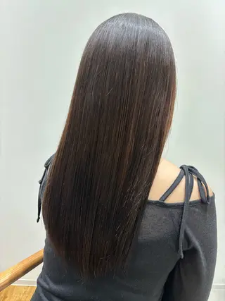 ロング 🤍美髪縮毛/髪質 改善/池上夏凜🤍のヘアスタイル