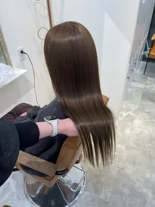 ロング カラー 盛れる顔まわり✨🎀 レイヤー別所好葉のヘアスタイル