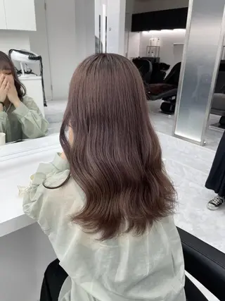 ミディアム カラー ヘアアレンジ 🪞【公式】表参道 🪞knot🪞のヘアスタイル