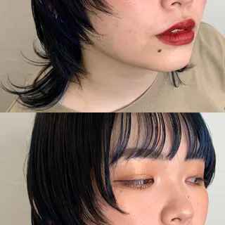 ミディアム カラー   AYARIのヘアスタイル