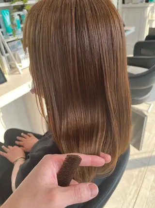 セミロング カラー 🥇メンズ特化 伊東輝のヘアスタイル