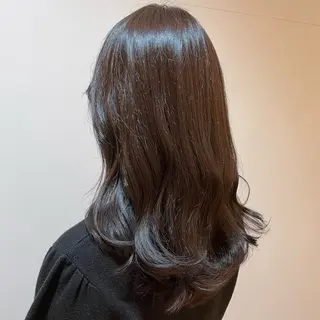 ロング カラー 透明感艶カラー/ 岡田澪香のヘアスタイル