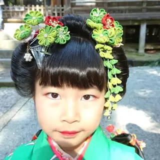 ヘアアレンジ キッズ Reika   eyelashのマツエク・マツパデザイン