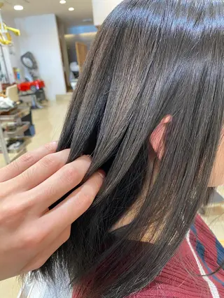 カラー 横浜/反町フジサキ ハヤトメンズ特化のヘアスタイル