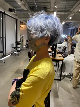 ショート カラー KOOKI スティードトーキョーのヘアスタイル
