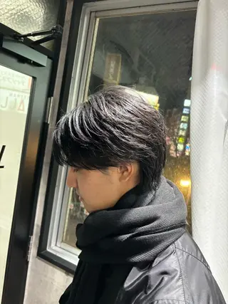 パーマ メンズ _WHITE / KENTOのヘアスタイル