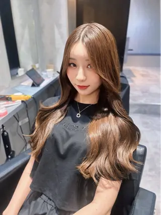 ロング カラー 店長✨髪質改善✖️ 透明感カラー／純大のヘアスタイル