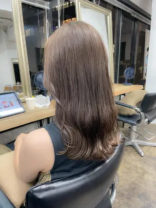 ロング カラー メンズパーマ メンズ特化ryoのヘアスタイル