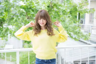 セミロング 所渉/韓国レイヤー /ウルフカットのヘアスタイル