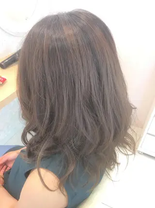 ミディアム カラー 小田原NO1 美容師 飯田飛翔のヘアスタイル