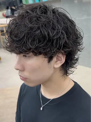 パーマ メンズ メンズパーマ特化 sayoのヘアスタイル