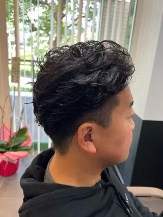 パーマ メンズ TELAHAIRユーカリが丘店所属・TELA HAIR WAKABA🌱のヘアスタイル