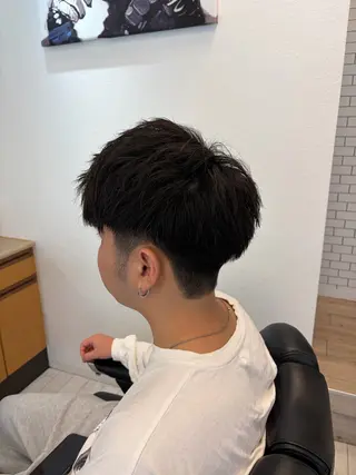 カラー パーマ メンズ men'sヤマカワ /【琉生】のヘアスタイル