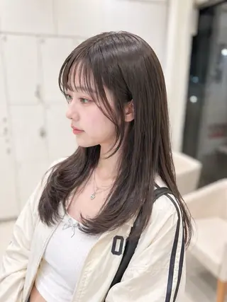 セミロング パーマ 金子 直樹のヘアスタイル