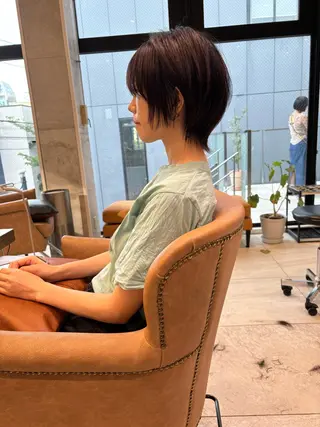 ショート 大人ショート特化/ カットモデル/表参道のヘアスタイル