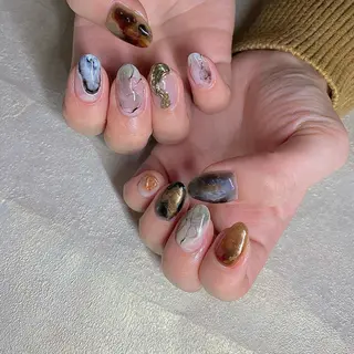 ネイル Nagahama Akariのネイルデザイン