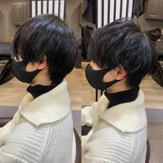 メンズ マスイ カイセイのヘアスタイル